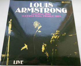 Платівки Пластинки ^/--/^ LOUIS ARMSTRONG Lucerna~1965 - Lucerna Hall~Prague 1965 - Live LP EX-/EX ^_^^^ LOUIS ARMSTRONG Lucerna~1965 — Lucerna Hall~Prague 1965 — Live LP EX-/EX - фото фото фото