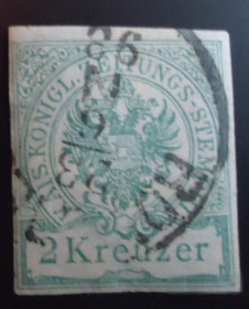 Австрія Австрия ^/--/^ Австрия  1890 г. № 8 гашеная ^_^^^ Австрія 1890 р. No 8 гашена - фото фото фото