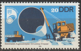 НДР, ФРН ГДР, ФРГ ^/--/^ Германия Німеччина ГДР 1978 нафтопровід ^_^^^ Германия ГДР 1978 нефтепровод - фото фото фото