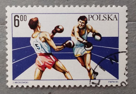 Спорт Спорт ^/--/^ Польша 1983 г - 60-летие Польского боксерского союза, гаш ^_^^^ Польща 1983 — 60-річчя Польського боксерського союзу, гаш - фото фото фото