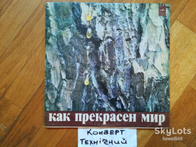 Платівки Пластинки ^/--/^ Давид Тухманов-Как прекрасен мир  (4)-VG, Мелодія ^_^^^ Давид Тухманов-Как прекрасен мир (4)-VG, Мелодия - фото фото фото