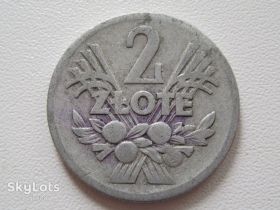- року - года ^/--/^ Польша 2 злотых 1958 года #13848 ^_^^^ Польща 2 злотих 1958 року #13848 - фото фото фото