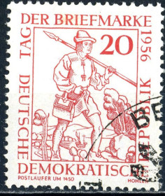 НДР, ФРН ГДР, ФРГ ^/--/^ ГДР. День марки  (серия) 1956 г. ^_^^^ НДР. День марки (серія) 1956 - фото фото фото
