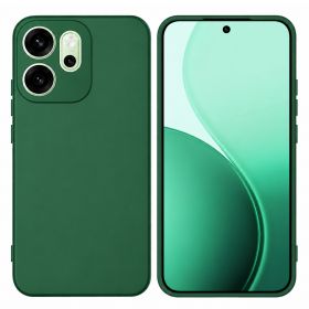 Чохли, бампера Чехлы, бампера ^/--/^ Чохол Fiji Full Soft Premium для Oppo Reno /--/ 15 Pro (CPH /--/ 2813) протиударний бампер з мікрофіброю Dark Gr - фото фото фото