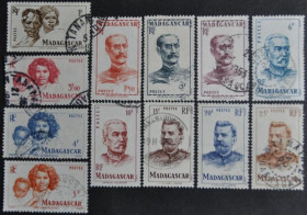 Інше Другое ^/--/^ Французские колонии Мадагаскар 1946 ^_^^^ Французькі колонії Мадагаскар 1946 - фото фото фото