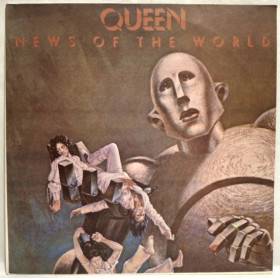 Платівки Пластинки ^/--/^ Queen, Freddie Mercury - News Of The World - 1977.  (LP). 12. Vinyl. Пластинка. Santa Records. Rare. ^_^^^ Queen, Freddie Mercury - News Of The World - 1977. 12.Vinyl. Пластинка. Santa Records. Rare. - фото фото фото