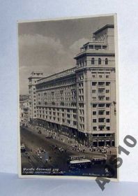 СРСР СССР ^/--/^ Москва. Охотный ряд. Открытка  (1938 год) ^_^^^ Москва. Охотний ряд. Листівка (1938) - фото фото фото