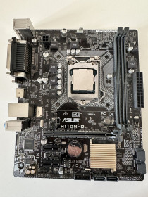 Материнські плати Материнские платы ^/--/^ Материнская плата Asus H /--/ 110 /--/ M-D    (s /--/ 1151 + Процесор i /--/ 5 7400 ^_^^^ Материнская плата Asus H /--/ 110 /--/ M-D (s /--/ 1151 + Процессор i /--/ 5 7400 - фото фото фото