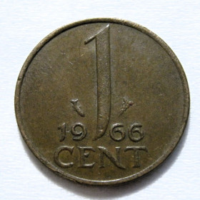 Нідерланди Нидерланды ^/--/^ Нідерланди 1 цент 1966 року #6 /--/ П /--/ 1015 ^_^^^ Нидерланды 1 цент 1966 года #6 /--/ П /--/ 1015 - фото фото фото