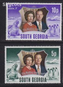 Фауна Фауна ^/--/^ NM  Южная Джорджия 1972 г  MNH - омнибус ^_^^^ NM Південна Джорджія 1972 MNH - омнібус - фото фото фото