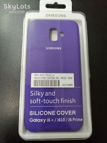 Чохли, бампера Чехлы, бампера ^/--/^ Чехол Silicone Cover для Samsung Galaxy J /--/ 610 J /--/ 6 Plus violet ^_^^^ Silicone Cover для Samsung Galaxy J /--/ 610 J /--/ 6 Plus violet - фото фото фото