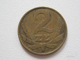 - року - года ^/--/^ Польша 2 злотых 1977 года #13888 ^_^^^ Польща 2 злотих 1977 року #13888 - фото фото фото