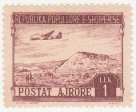 Балканський півострів Балканский полуостров ^/--/^ Албания 1950  г. № 500 ** ^_^^^ Албанія 1950 No 500 ** - фото фото фото