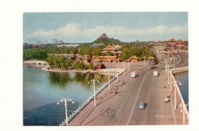 Іноземні Иностранные ^/--/^ Китай  1960  открытка Пекин Мост Старое фото ^_^^^ Китай 1960 листівка Пекін Міст Старе фото - фото фото фото