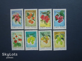 Флора Флора ^/--/^ 8 марок повна серія В&amp;apos;єтнам 1981 флора плоди тропічні MNH КЦ 5 $ ^_^^^ 8 марок полная серия Вьетнам 1981 флора плоды тропические MNH КЦ 5 $ - фото фото фото