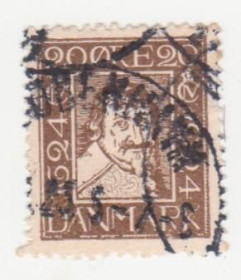 Скандинавія Скандинавия ^/--/^ Дания 1924 г..№ 143 гашеная ^_^^^ Данія 1924 р. No 143 гашена - фото фото фото
