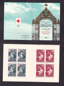 Франція Франция ^/--/^ Франция 1968 г  MNH -  КРАСНЫЙ КРЕСТ - ^_^^^ 1968 — Франція — Червоний хрест - фото фото фото