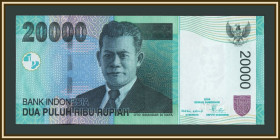 Індонезія Индонезия ^/--/^ Индонезия 20000 рупий 2004 P-144  (144 /--/ а) UNC ^_^^^ Індонезія 20000 рупій 2004 P-144 (144 /--/ а) UNC - фото фото фото