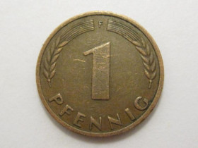 НДР, ФРН ГДР, ФРГ ^/--/^ Германия - ФРГ 1 пфенниг 1950 года F 3 /--/ П /--/ 1144 ^_^^^ Германия — ФРГ 1 пфенниг 1950 года F 3 /--/ П /--/ 1144 - фото фото фото