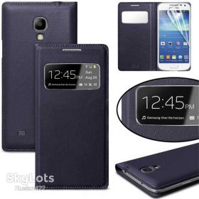 Чохли, бампера Чехлы, бампера ^/--/^ Оригінальний чехол книжка для Samsung Galaxy S /--/ 4 i /--/ 9500 S-View Flip Cover чохол книжка на Самсунг С /--/ 4    (Чорний та білий) ^_^^^ Оригинальный чехол книжка для Samsung Galaxy S /--/ 4 i /--/ 9500 S-View Flip Cover чехол книга (Черный и белый) - фото фото фото