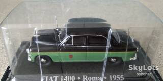 : Закордонні : Зарубежные ^/--/^ FIAT 1400  Taxi Roma 1955       IXO-DeA    M /--/ 1:43 ^_^^^ FIAT 1400 Taxi Roma 1955 IXO-DeA M /--/ 1:43 - фото фото фото