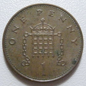 Єлизавета II (після ) Елизавета II (после ) ^/--/^ Велика Британія 1 пенні 1997 року 43130 ^_^^^ Великобритания 1 пенни 1997 года 43130 - фото фото фото