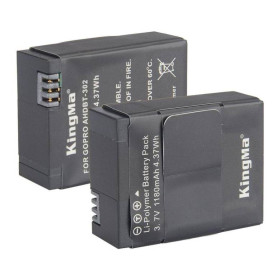 Акумулятори Аккумуляторы ^/--/^ 2-Pack KingMa GoPro AHDBT-201 комплект из 2 аккумуляторов ^_^^^ 2 /--/ Pack KingMa GoPro AHDBT-201 комплект з 2 акумуляторів - фото фото фото