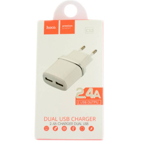 USB адаптери USB адаптеры ^/--/^ Зарядний пристрій USB адаптер Hoco C /--/ 12 USBх /--/ 2 Charger 2.4 /--/ A Білий ^_^^^ Зарядное устройство USB адаптер Hoco C /--/ 12 USBх /--/ 2 Charger 2. 4 /--/ A Белый - фото фото фото