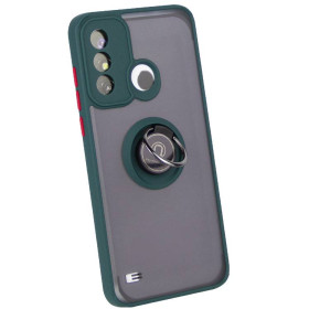 Чохли, бампера Чехлы, бампера ^/--/^ Чохол Fiji Colorframe для ZTE Blade A /--/ 53 матовий бампер з кільцем підставкою Green ^_^^^ Чехол Fiji Colorframe для ZTE Blade A /--/ 53 матовый бампер с кольцом подставкой Green - фото фото фото
