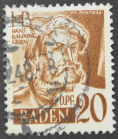Інше Другое ^/--/^ Германия Французская Зона Баден 1947 ^_^^^ Французька Зона Баден 1947 - фото фото фото