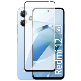 Чохли, бампера Чехлы, бампера ^/--/^ Захисне скло Fiji Premium для Xiaomi Redmi 12 5 /--/ G повне проклеювання Anti-Static чорний ^_^^^ Защитное стекло Fiji Premium для Xiaomi Redmi 12 5 /--/ G полное проклеивание Anti-Static черный - фото фото фото