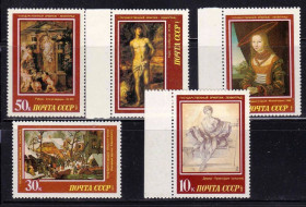 СРСР - СССР - ^/--/^ ZM  СССР 1987  г  MNH  искусство ^_^^^ ZM СРСР 1987 р MNH мистецтво - фото фото фото