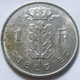 Бельгія Бельгия ^/--/^ Бельгія 1 франк 1966 року BELGIË #6 /--/ П /--/ 1629 ^_^^^ Бельгия 1 франк 1966 года BELGIË #6 /--/ П /--/ 1629 - фото фото фото