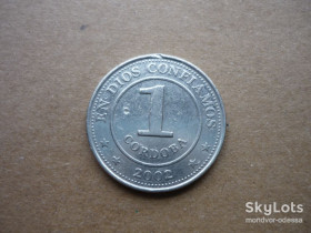 Нікарагуа Никарагуа ^/--/^ Никарагуа 1 кордоба 2002  зл/н /--/ 0,9 ^_^^^ Нікарагуа 1 кордоба 2002 зл/н /--/ 0,9 - фото фото фото