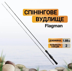 Вудилища Удилища ^/--/^ Спінінг Flagman &amp;apos;24 Blackfire MicroJig 62 /--/ UL 1.88 /--/ м 0.4-4 /--/ г ^_^^^ Спининг Flagman &amp;apos;24 Blackfire MicroJig 62 /--/ UL 1.88 /--/ м 0. 4-4 /--/ г - фото фото фото