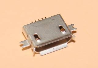 Порти, роз'єми Порты, разъемы ^/--/^ Гнездо разъем micro USB 5 /--/ pin планшет телефон коннектор № 17 ^_^^^ Гніздо роз'єм micro USB 5 /--/ pin планшет телефон коннектор No 17 - фото фото фото