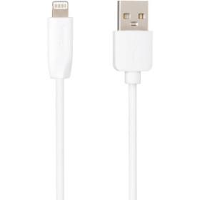 Кабелі Кабели ^/--/^ Кабель Gelius One Lightning - USB 2 /--/ м (2 /--/ A) для зарядки і передачі даних White (GP-UC /--/ 118) ^_^^^ Кабель Gelius One Lightning - USB 2 /--/ м (2 /--/ A) для зарядки и передачи данных White (GP-UC /--/ 118) - фото фото фото