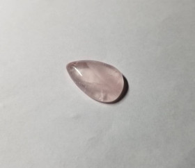 Кварц Кварц ^/--/^ Розовый кварц кабошон 17.05 Ct   24 х 15.5 х 6.45  мм ^_^^^ Рожевий кварц кабошон 17.05 Ct 24 х 15.5 х 6.45 мм - фото фото фото