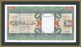 Інші країни Другие страны ^/--/^ Мавритания 500 угий 2002 P-8  (8 /--/ c) UNC ^_^^^ Мавританія 500 вугий 2002 P-8 (8 /--/ c) UNC - фото фото фото