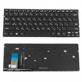 Клавіатури Клавиатуры ^/--/^ Клавиатура для ноутбука ASUS (UX /--/ 330 /--/ CA series) rus, black, без фрейма, подсветка клавиш ^_^^^ Клавіатура для ноутбука ASUS (UX /--/ 330 /--/ CA series) rus, black, без фрейму, підсвічування клавіш - фото фото фото