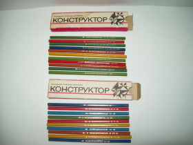 Канцтовари Канцтовары ^/--/^ Набор карандаши Конструктор чертежные ф-ка им. Красина карандаш СССР 10 штук ^_^^^ Набір олівці Конструктор кресленні ф-ка ім.Красина олівець СРСР 10 штук - фото фото фото