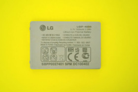 Акумулятори Аккумуляторы ^/--/^ Аккумулятор Оригинал акб LG LGIP-400 /--/ N          (1500 mAh) LG GW /--/ 620, LG GX /--/ 500 ^_^^^ Акумулятор Оригінал акб LG LGIP-400 /--/ N (1500 mAh) LG GW /--/ 620, LG GX /--/ 500 - фото фото фото