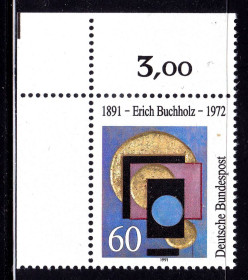 НДР, ФРН ГДР, ФРГ ^/--/^ Германия  ФРГ  1991 г  MNH  - искусство ^_^^^ Німеччина ФРН 1991 р MNH - мистецтво - фото фото фото