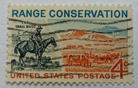 Північна Америка Северная Америка ^/--/^ США 1961 Охрана пастбищ, гашеная ^_^^^ США 1961 Охорона пасовищ, гашена - фото фото фото