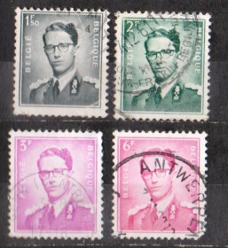 Бенілюкс Бенилюкс ^/--/^ СТАНДАРТ - Король Бодуен = 1958 р. =  БЕЛЬГІЯ = гаш. + ^_^^^ СТАНДАРТ - Король Бодуэн = 1958 г. = БЕЛЬГИЯ = гаш. + + - фото фото фото