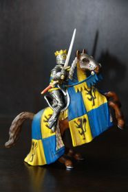 Фігурки, солдатики Фигурки, солдатики ^/--/^ рыцарь на коне с мечем SCHLEICH 90-100 /--/ мм ФРГ ^_^^^ лицар на коні з мечем SCHLEICH 90-100 мм ФРН - фото фото фото