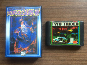 Диски з відеоіграми Диски с видеоиграми ^/--/^ Пиратская игра на Sega Mega Drive &amp;quot;Two Tribes: Populous II&amp;quot; ^_^^^ Піратська гра на Sega Mega Drive &amp;quot; Two Tribes: Populous II &amp;quot; - фото фото фото
