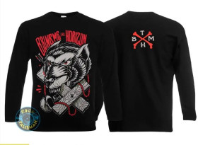 Інший одяг Другая одежда ^/--/^ 44135  Футболка длинный рукав BRING ME THE HORIZON Wolf Terror,L ^_^^^ 44135 Футболка довгий рукав BRING ME THE HORIZON Wolf Terror - фото фото фото