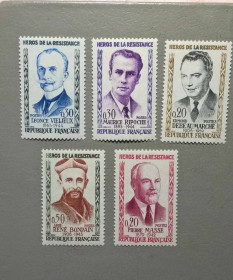 Франція Франция ^/--/^ Франция Личности 1960 ^_^^^ Франція Особистості 1960 - фото фото фото