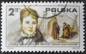 Інше Другое ^/--/^ Польша Актриса театра Хелена Моджеевская  1975 ^_^^^ Польща Актриса театру Хелена Моджеївська 1975 - фото фото фото